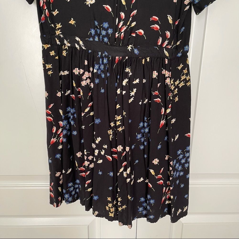 Urban Outfitters Kimchi Blue Floral Dress Size XS - Picture 4 of 9